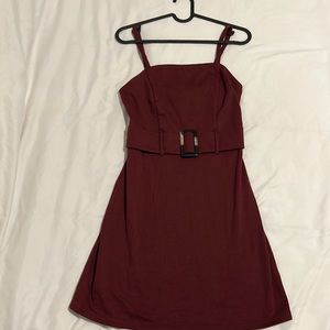 Maroon Dress size UK 10/ US 6